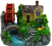 Грот Aquanimal Декорация "Домик " 9*6*6 см
