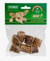 Титбит Колечки из пищевода - мягкая упаковка АКЦИЯ 2 по цене 1