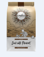 Акция 1+1 Сухой корм CRAFTIA NATURA для щенков миниатюрных и мелких пород из утки с фазаном 640 гр