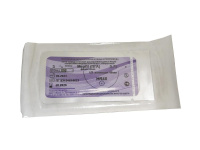 Нить хирург. ПОЛИГЛИКОЛИД Mepfil Атравм. HR25 №0 (0,75 м)