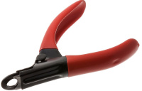 Когтерез-гильотина малое отверстие,черн. с цвет.покр. ПВХ 17114Р Пет лайн