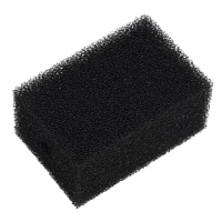 Россия Губка прямоугольная черная №6, 8х5х10 см. (№6, 8х5х10 см)