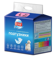 Подгузники для кошек и собак Cliny ПОШТУЧНО
