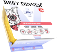 Бест Dinner Vet Profi Паштет Gastrointestinal с курицей для кошек 100 г ламистер