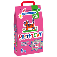 Наполнитель PrettyCat комкующийся бентонитовый "Euro Mix" с ароматом алоэ (5 кг)