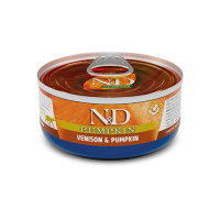 Farmina N&D Cat Pumpkin д/взрослых кошек консерва оленина с тыквой 80г