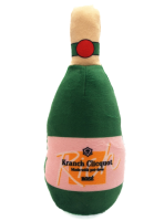 Игрушка Mr.Kranch для собак Шампанское Kranch Clicqout с пищалкой, новогодняя серия, новогодняя серия
