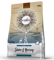 Сухой корм CRAFTIA NATURA для взрослых собак средних и крупных пород из лосося и сельди [уценка] (640 г)