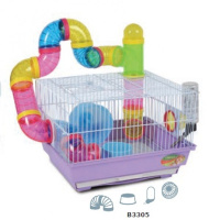 Триол Клетка для грызунов лабиринт 3305B 34,5*28*24 см.