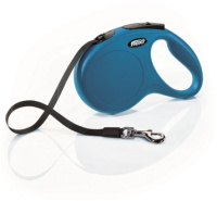 Flexi Рулетка New Classic М,25 кг.,5м,лента,синяя