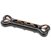 Игрушка - кость SMILE М, черная [термопластичный полиуретан]