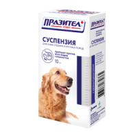 Астрафарм ПРАЗИТЕЛ+ СУСПЕНЗИЯ д/с сред.и круп.пор.10мл.