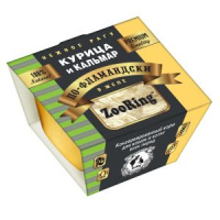 ЗооРинг Консервы для всех пород кошек и котят Нежное рагу в желе по-фламандски Курица и Кальмар 75 г