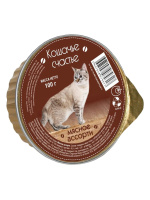 Кошачье счастье консервы для кошек Мясное ассорти, 100 г.