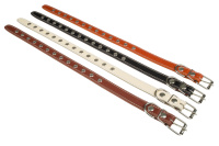 Амуниция Ошейник №25 с подкладом с блочкой [безразмерный], ширина 25 мм., обхват шеи 40-53 см. 040