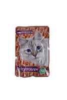 Ем без проблем Влажный корм для кошек Мясное ассорти, 85 г.