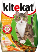 Kitekat Сухой корм для кошек Курочка аппетитная, [уценка] (800 г)