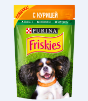 Фрискис д/собак конс. 85г курица [уценка]