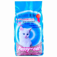 Pussy-cat наполнитель океанический для котят, 2,5 л.