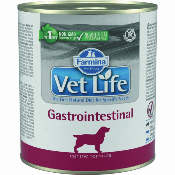 Farmina Vet Life Dog Gastrointestinal для собак паштет при заболеваниях ЖКТ 300гр