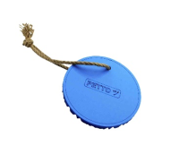 GoSi Массажер десен для собак "Круг" d-15см ЭВА синий