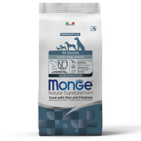 Monge Dog Speciality Line Monoprotein для щенков всех пород форель с рисом и картофелем (2,5кг)
