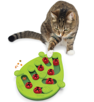 Nina Ottosson игра-головоломка для кошек "Божьи коровки"