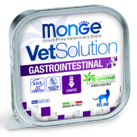 Monge VetSolution Cat Gastrointestinal гастро интестинал для кошек при заболеваниях ЖКТ 100 гр.