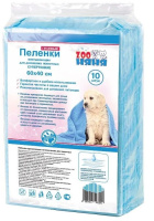 ЗОО Няня Пеленки гелевые супертонкие д/животных 10шт АСС (60*40)