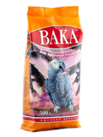 ВАКА - высокое качество корм для крупных попугаев 500 г.