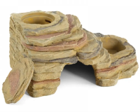 Укрытие угловое с кормушкой 3в1, 230*145*110мм