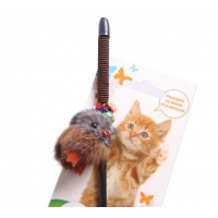 GLG009 Дразнилка-удочка д/к "Птичка" 60 см