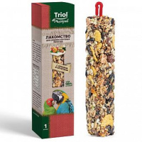 Триол Лакомство для средних и крупных попугаев с орехами и фруктами, 110г