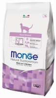 Monge Cat Sterilized корм для стерилизованных кошек с курицей (10 кг)