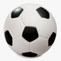 Игрушка для собак из латекса "Мяч футбольный", 75мм