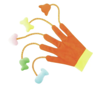 Камон Игрушка Перчатка флисовая с игрушками