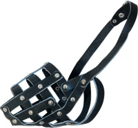 Триол Намордник кожаный №5, 180*120*180 мм. (№3)