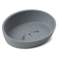 Миска из бамбука на резинке "Кошечка", 0,24л, серия NATURAL, Triol