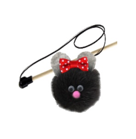 GoSi Махалка-Удочка "Ушастик Виталина" Натуральная норка