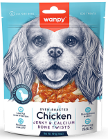 Wanpy Dog Лакомство для собак Косточки из курицы 100 г