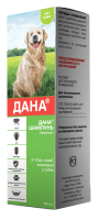 Apicenna ДАНА шампунь п/б и клещей д/собак 145мл