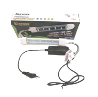 Акв. Лампа Kintons аквариумная LED-210 зажим 30-40 см светодиодная