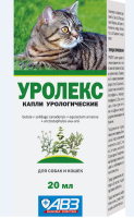 Агроветзащита Уролекс капли для собак и кошек, 20 мл [уценка]