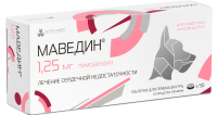 Маведин при сердечной недостаточности 50 таб. Нита-Фарм (1,25 мг)