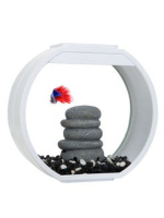 Аквариум "Deco O Mini UPG", 10л, 334*142*310мм Триол (белый)