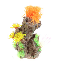 Композиция из кораллов пластик+силикон 20х15х26см [SH9604A]	 VITALITY