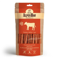 AlpenHof Лакомство Колбаски баварские из телятины для собак, 50 г.