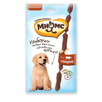 Мнямс д/щенков Мясные колбаски с говядиной 30гр 0163