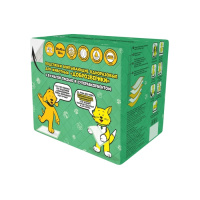 Доброзверики Подстилки впитывающие однораз. д/животн с бумагой тиссью и суперабсорбентом 60х60 см, 20шт.