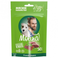 Molina Лакомство для собак всех пород и щенков стейк из ягненка и курицы, 50 г. (50гр)